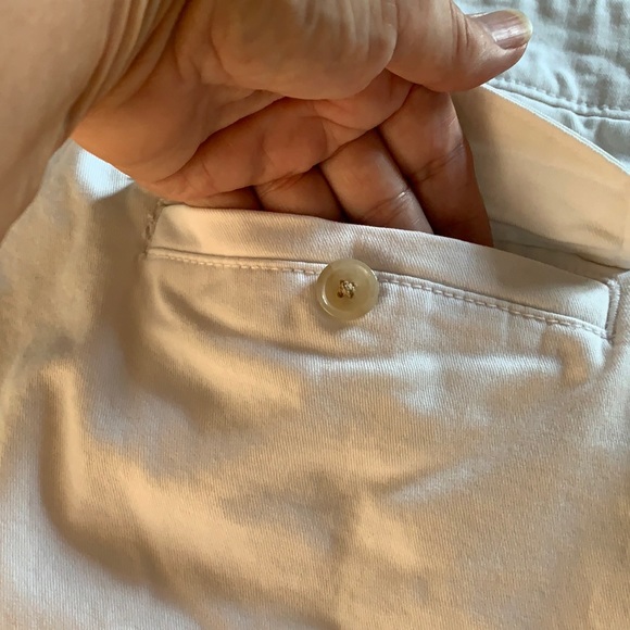 Liz Claiborne white cotton shorts * Size 14 - Picture 3 of 8